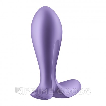 Анальный виброплаг Satisfyer Intensity Plug фиолетовый (Connect App) от sex shop primegoods фото 5