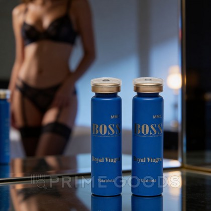 Возбуждающее средство для мужчин Boss Royal Viagra (New!) - 20 таблеток от sex shop primegoods фото 3