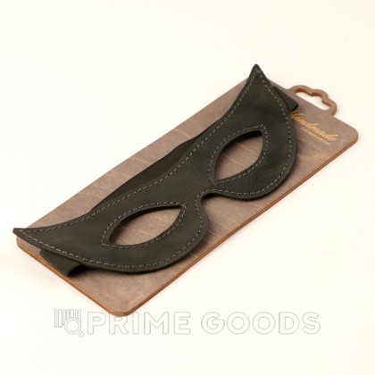 Открытая маска из натуральной кожи, острая от sex shop primegoods фото 3