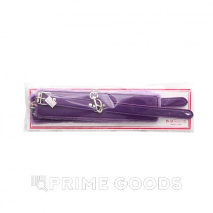 Наручники на меху SM Bondage Purple от sex shop primegoods фото 2