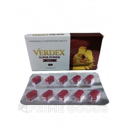 Препарат для улучшения потенции VERDEX (10 таб.) от sex shop primegoods фото 3