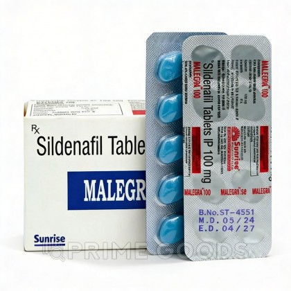 Препарат для усиления потенции Malegra 100 mg (10 шт.) от sex shop primegoods фото 2