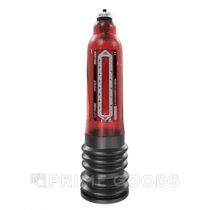 Гидропомпа BATHMATE - Hydro7, красный от sex shop primegoods фото 4