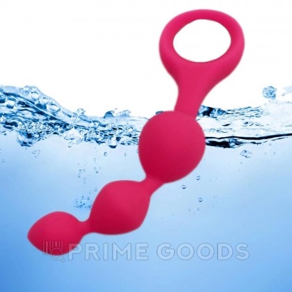 Анальная цепочка Triball розовая от Alive от sex shop primegoods фото 4