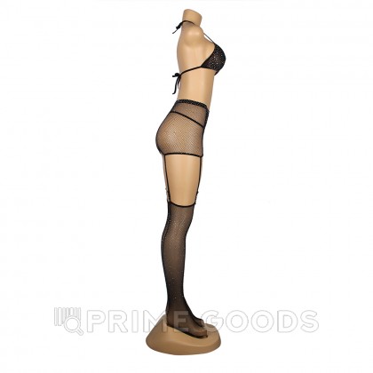 Бодисетка со стразами Diamond (2XL-4XL) от sex shop primegoods фото 6