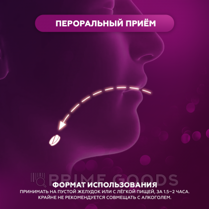 Препарат для продления полового акта Poxet 90 (10 таб.) от sex shop primegoods фото 4