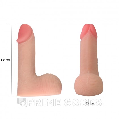 Фаллоимитатор для ношения Lovetoy Skinlike Limpy Cock (14*2,8) от sex shop primegoods фото 4