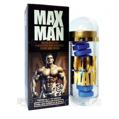 Возбуждающий препарат для мужчин MAX MAN от sex shop primegoods