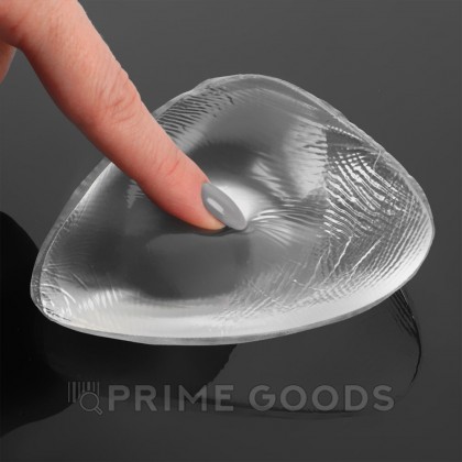 Вкладыши для бюстгальтера, пара, 10 × 10 см, цвет прозрачный от sex shop primegoods фото 2