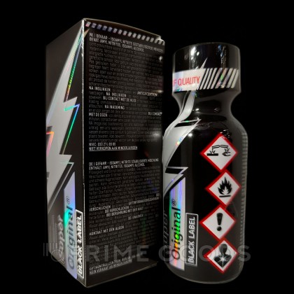 Попперс Super Original Black Label 30 мл. от sex shop primegoods фото 4