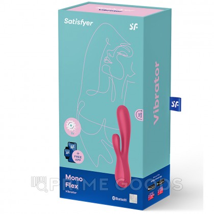 Вибратор Satisfyer Mono Flex (красный) от sex shop primegoods фото 4