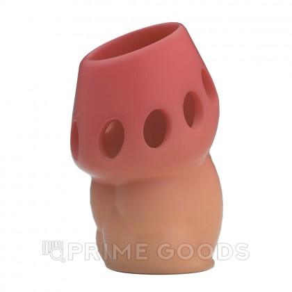 Насадка на пенис «Oscar» телесная от sex shop primegoods фото 2