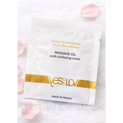 Масло массажное с возбуждающим ароматом YESforLOV, 5 мл. от sex shop primegoods фото 3