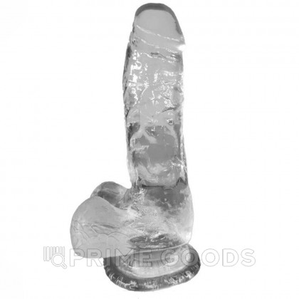 Фаллоимитатор на присоске прозрачный (17*3 см.) от sex shop primegoods