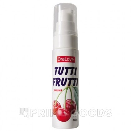 Лубрикант-гель оральный Tutti-Frutti OraLove, вишня, 30 г   от sex shop primegoods