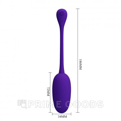 Виброяйцо Knucker, фиолетовое от sex shop primegoods фото 4