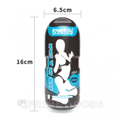 Мастурбатор в колбе Sex in a can Stamina (губки) от sex shop primegoods фото 3