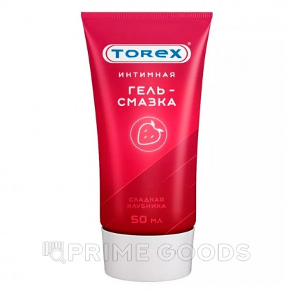 Гель-смазка TOREX Сладкая клубника, туба, 50 мл от sex shop primegoods