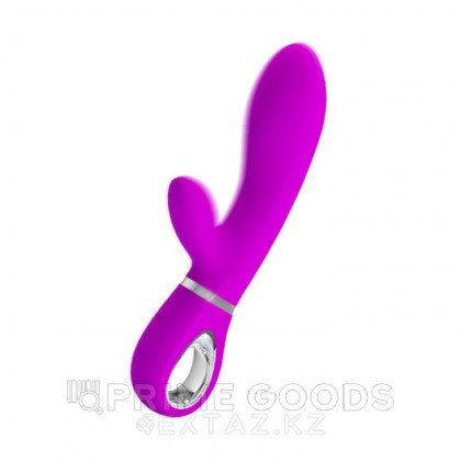 Вибратор со стимулятором клитора Pretty Love Thomas, фиолетовый от sex shop primegoods