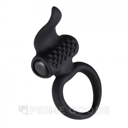 Эрекционное виброкольцо Lingus черное от Adrien lastic от sex shop primegoods