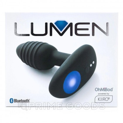 Интерактивный анальный плаг с вибрацией Lumen Ohmibod от KIIROO от sex shop primegoods фото 11