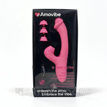 Инновационный вибратор кролик G Spot Ultra от Amovibe от sex shop primegoods фото 2
