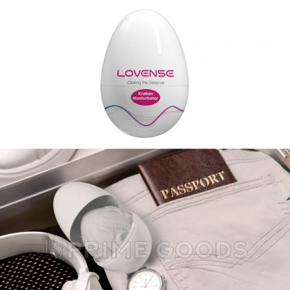 Мягкий и эластичный мастурбатор Kraken от Lovense (1 шт.) от sex shop primegoods фото 5