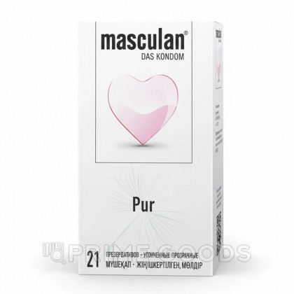 Презерватив Masculan Pur (утонченные прозрачные) 21 шт. от sex shop primegoods
