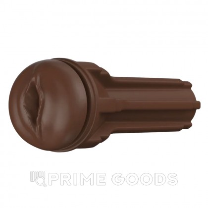 Мастурбатор Feel Stroker от KIIROO вульва (темно-коричневый) от sex shop primegoods фото 6