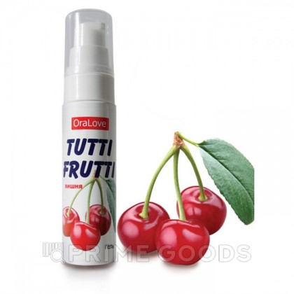 Лубрикант-гель оральный Tutti-Frutti OraLove, вишня, 30 г   от sex shop primegoods фото 5