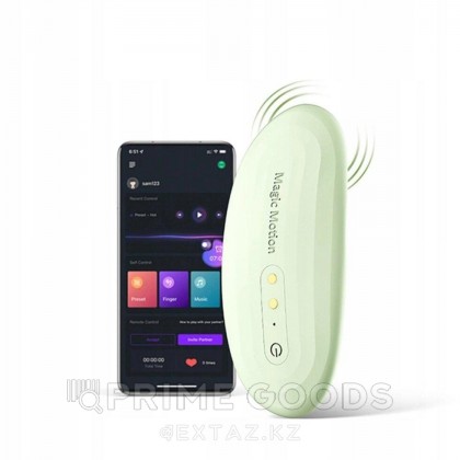 Смарт вибратор Magic nyx от Magic motion зеленый от sex shop primegoods фото 2