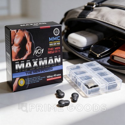 Возбуждающий препарат для мужчин MAX MAN №1 (40 таб.) от sex shop primegoods фото 5