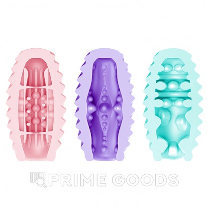 Набор двухсторонних мастурбаторов Fantastic Egg Hard Boiled Pretty Love, 15 шт.  от sex shop primegoods фото 3