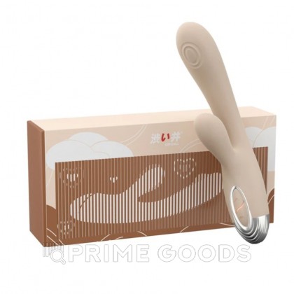 Вибратор-кролик Pada от Drywell бежевый от sex shop primegoods фото 9