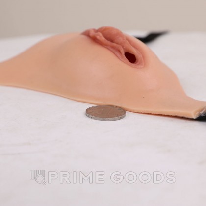 Накладная вагина (на ремешках) от sex shop primegoods фото 7