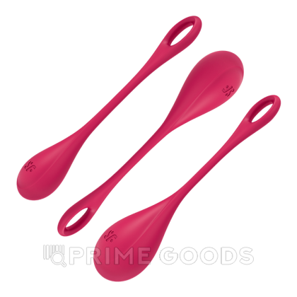 Набор вагинальных шариков Satisfyer Yoni Power 1 розовые от sex shop primegoods фото 4