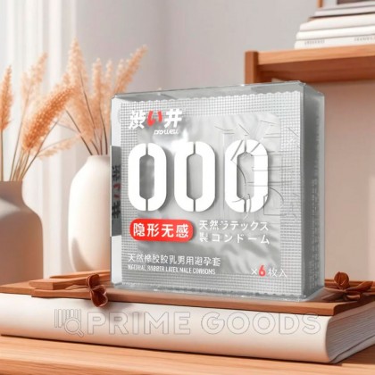 Ультратонкие презервативы Drywell, 6 шт от sex shop primegoods фото 6