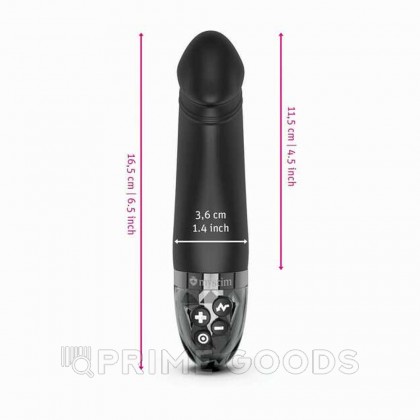 Вибратор Mystim Real Deal Neal с электростимуляцией, черный от sex shop primegoods фото 11