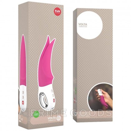Вибратор  VOLTA от Fun Factory  (ежевичный) от sex shop primegoods фото 5