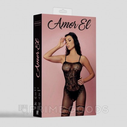 Кетсьюит (боди-комбинезон) Valencia XL/XXL черный от sex shop primegoods фото 3