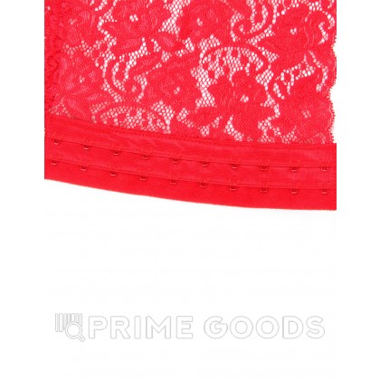 Пояс для чулок на высокой посадке Red Sexy Lace, 3XL от sex shop primegoods фото 4