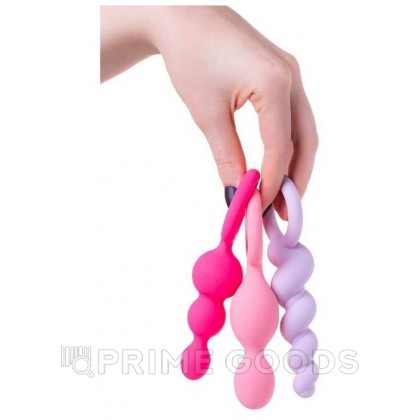 Набор анальных игрушек Booty Call Satisfyer цветные от sex shop primegoods фото 6