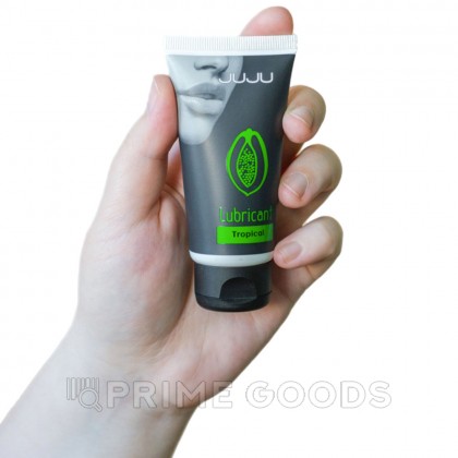 Съедобный лубрикант JUJU со вкусом тропический фруктов  50 мл от sex shop primegoods фото 9