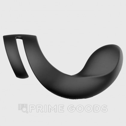 Вибростимулятор мошонки и промежности Benedict с двойным кольцом BENEDICT от sex shop primegoods фото 3