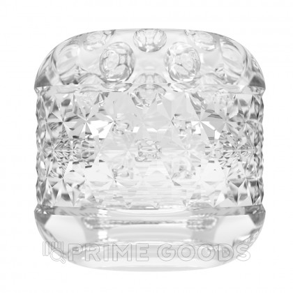 Мастурбатор с текстурированным каналом Cory прозрачный от sex shop primegoods фото 3