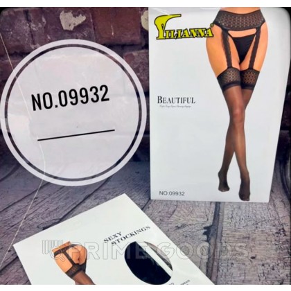 Чулки капроновые с кружевной резинкой, 1 шт от sex shop primegoods фото 2