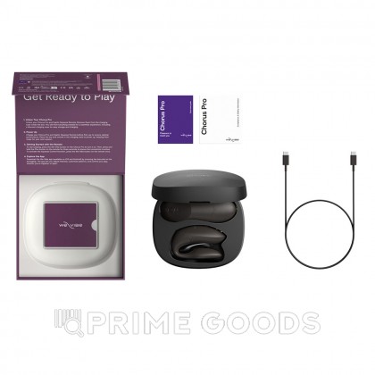 Вибратор для пар We-Vibe Chorus Pro, черный от sex shop primegoods фото 12