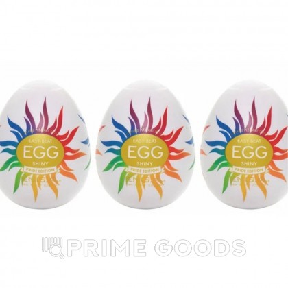 TENGA Egg Мастурбатор яйцо Shiny Pride Edition от sex shop primegoods фото 6