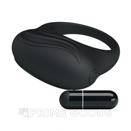 Силиконовое виброкольцо с мощным виброэлементом от sex shop primegoods