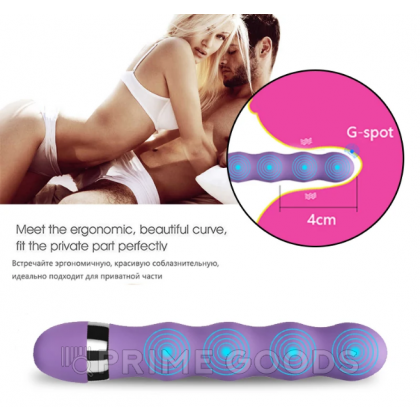 Вибратор Wave power фиолетовый от sex shop primegoods фото 2